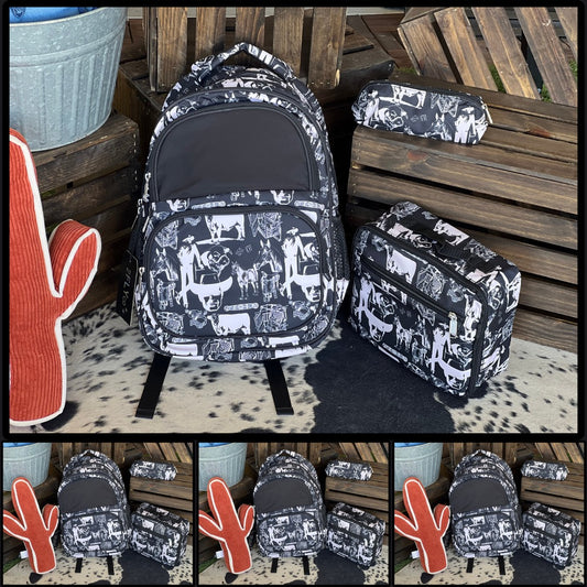 Lunchbox - Vintage State Fair in Black
